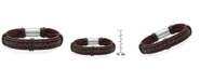STEELTIME Men's Leather String Design Bracelet